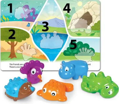 Produktbild von Learning Resources LER9124, 1,5 Jahr(e), Kunststoff, Mehrfarbig