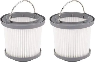 Zdjęcie produktu dla Filtr powietrza, 2 sztuki, filtr zamienny do odkurzaczy Black & Decker PV1210 V1020L / PD11420L - .