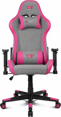 Produktbild von DRIFT DR90 PRO, PC-Gamingstuhl, 150 kg, Gepolsterter Sitz, Gepolsterte Rückenlehne, Pink, Nylon