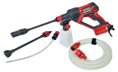 Obrázek produktu pro Einhell HYPRESSO 18/24-1, Napřímený, Elektrický, 5 m, Vysokotlaký, Černá, Červená, 240 l/h