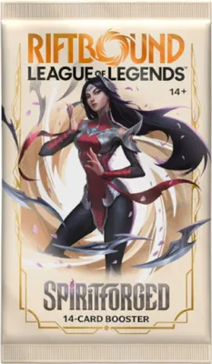 Produktbild von Riftbound Spiritforged Booster Englisch