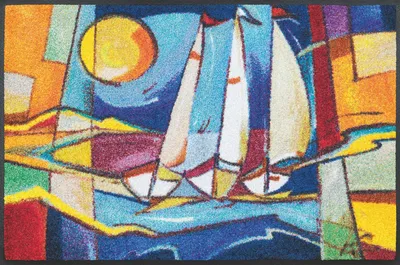 Produktbild von wash+dry Schmutzfangmatte sailing home - 50 x 75 cm