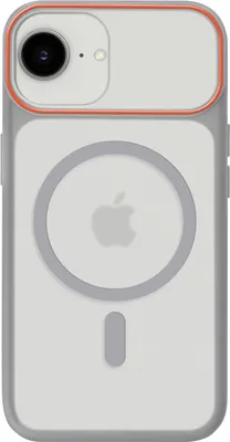 Image de Avizar, coque MagSafe à coque rigide pour Apple iPhone 17e, gris