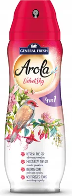 Zdjęcie produktu dla Odświeżacz Powietrza W Sprayu Arola Velvet Sky 300 Ml