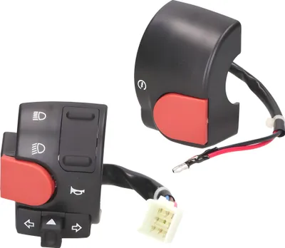 Image de Ensemble interrupteur guidon gauche et droit pour Yamaha Aerox, MBK Nitro -2012
