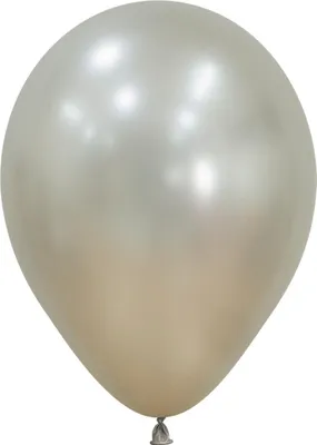 Produktbild von Sempertex Silk Cream Pearl Latexballons Creamy Chorme 30 cm, 50 Stück.