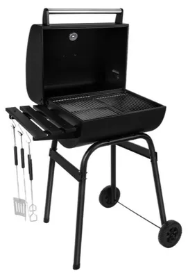 Obrázek produktu pro Kaminer 27316 Zahradní gril na dřevěné uhlí s víkem 117 x 82 x 51 cm
