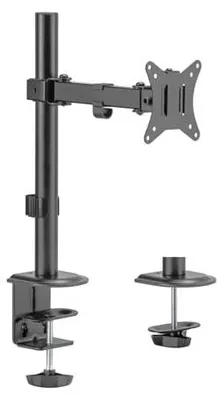 Obrázek produktu pro Nastavitelný monitorový stojan s kloubem, umožňující výškové nastavení a rotaci, ergonomický design