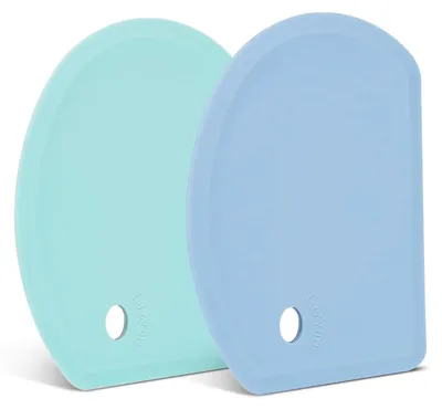 Image de Racloir en silicone avec noyau métallique - Ustensile de pâtisserie résistant à la chaleur - Ensemble pour la pâtisserie et la cuisine
