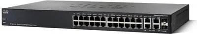 Zdjęcie produktu dla Cisco SF300-24P, Zarządzany, L3, Fast Ethernet (10/100), Obsługa PoE