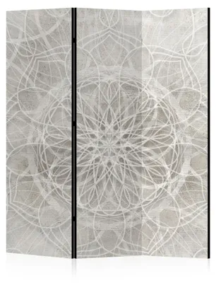 Zdjęcie produktu dla LUMASOUL Parawan jednostronny, parawan do wnętrz, motyw boho, 135 x 172 cm
