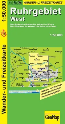 Obrázek produktu pro Ruhrgebiet West Wanderkarte 1 : 50 000