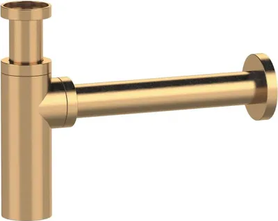 Immagine prodotto di Sifone per lavabo 5/4", bocca 32 mm, oro opaco