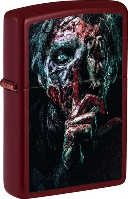 Zdjęcie produktu dla Zapalniczka Zippo Merlot Color Quiet Zombie 60007256 benzynowa sztormowa