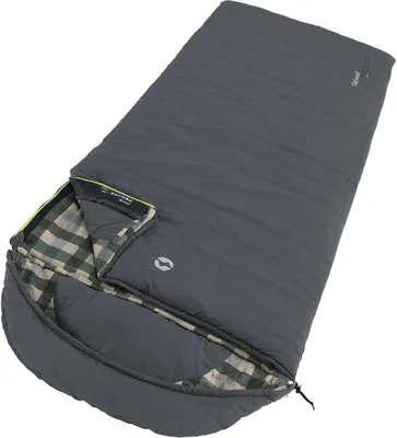 Produktbild von Outwell Schlafsack Camper Reißverschluss Links Grau