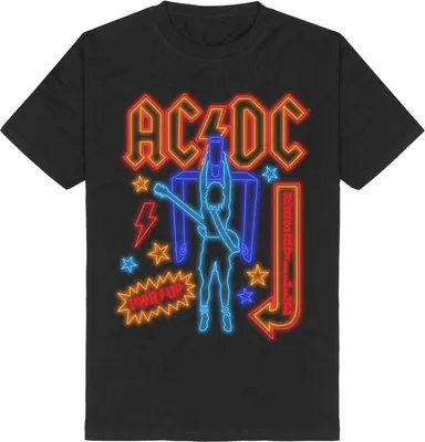 Produktbild von AC/DC T-Shirt Herren Nashville schwarz Band-Merch, Bands 100% Baumwolle M
