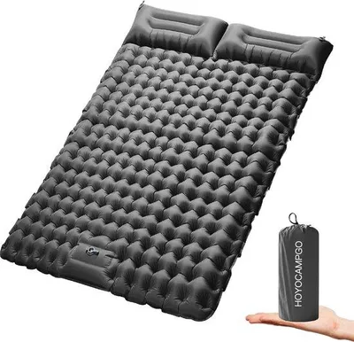 Produktbild von Famanu Isomatte Doppel-Design - Ultraleicht, selbstaufblasend, 10 cm dick