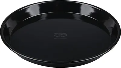 Produktbild von Dr. Oetker Pizza- & Kuchenblech Ø 30 cm, Backblech für saftigen Kuchen & knusprige Pizza, emaillierte Kuchenform