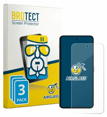 Produktbild von 3x BROTECT Schutzglas für ZTE Nubia Focus 2 Ultra Schutzfolie Panzer Folie Glas Display Schutz klar