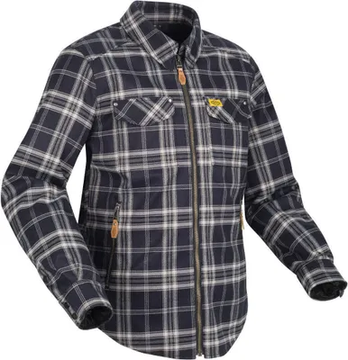 Productafbeelding van Segura motorfiets shirt, donkerblauw/wit, maat 2XL