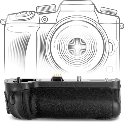 Produktbild von CELLONIC Batteriegriff DMW-BGGH3 kompatibel mit Panasonic Lumix DMC-GH3, DMC-GH3A, DMC-GH3H, DMC-GH4, DMC-GH4A Akkugriff für DMW-BLF19 Battery Grip - Kamera Hochformatgriff, Multifunktions Handgriff, Vertical Grip
