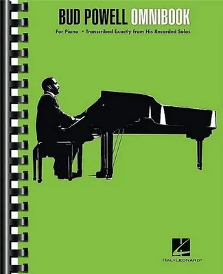 Obrázok produktu pre Bud Powell Omnibook Piano Sheet Music Transcriptions 35 Jazz Piano Solos Transcribed from Original Recordings Advanced Jazz Improvisation Book for Pianists Classic Bebop Jazz Standards