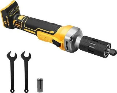 Obrázek produktu pro Elektrická pravá bruska s vrtací hlavou 3 a 6 mm a 4 nastaveními pro řezání, broušení a leštění