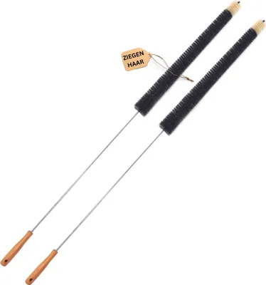 Image de Novaliv 2x brosse pour radiateur radiateur à ailettes Brosse de nettoyage pour radiateur 115x45x3,5cm IDEALE comme brosse de nettoyage pour chauffage à ailettes ou plumeau pour radiateur dustoff Brosse de chauffage