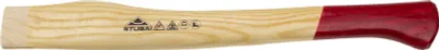 Image de STUBAI manche de rechange 674221 en frêne pour outils à main, 674201 | 450 mm - manche en bois de haute qualité, forme ergonomique, stable et durable - Accessoires pour outils à main STUBAI