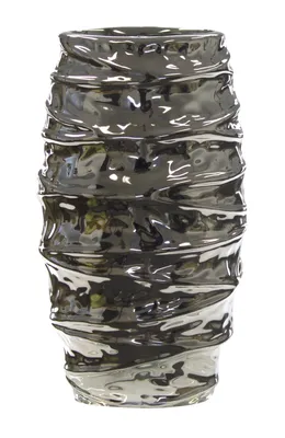 Produktbild von Keramik Design Vase ( A groß ) silber