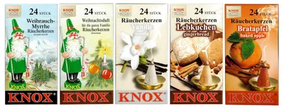 Obrázok produktu pre Sada 5 vonných kužeľov v rôznych vôňach