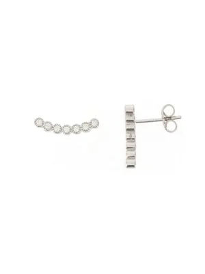 Produktbild von Miamar 01.2050 Damen Ohrstecker Silber Weiß