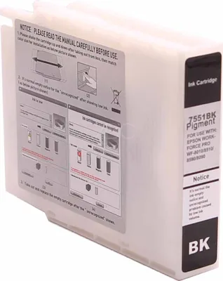 Produktbild von Kompatible Druckerpatrone für Epson T7551 Schwarz 5000 Seiten von ABC