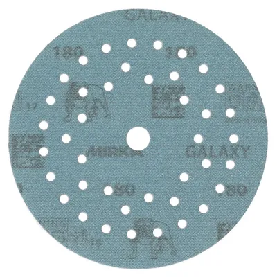 Immagine prodotto di Disco di levigatura adesivo GALAXY Grip Multifit 125mm K.180 f.HO/metallo/vernice/cu.