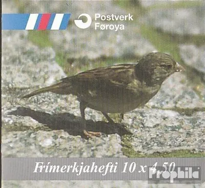 Produktbild von Briefmarken Dänemark - Färöer 1999 Mi MH17 (kompl.Ausg.) postfrisch Standvögel