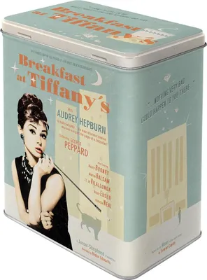 Produktbild von Nostalgic-Art Retro Vorratsdose L, 3 l, Breakfast at Tiffany's Blue