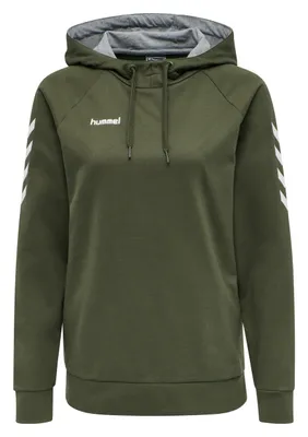 Produktbild von hummel GO Baumwoll Hoodie Damen grape leaf S