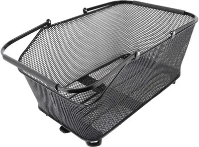 Produktbild von Atranvelo Daily L 25 Fahrradkorb – für den Gepäckträger 23 × 49 × 32 cm schwarz 1754-41L