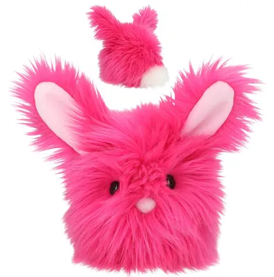 Produktbild von Depesche Kuscheltier Hase rosa Plüsch SNUKIS mit langen Ohren