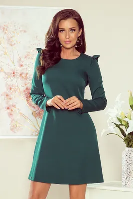 Produktbild von Numoco Damenkleid in A-Linie Nell grün M