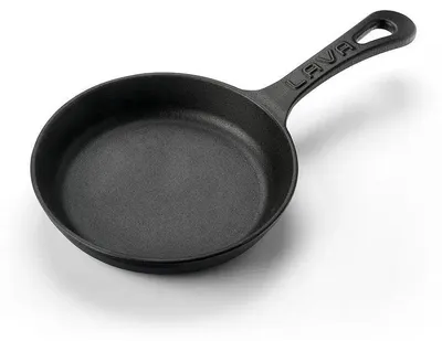 Obrázek produktu pro Pánev Lava – 16 cm – 0,39 l – litina – černá