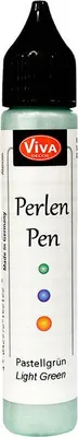 Zdjęcie produktu dla Perlen Pen - Viva Decor - Pastel green 701 pastelowe zielone perełki w płynie