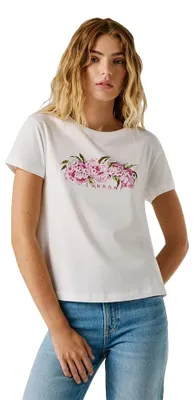 Obrázok produktu pre Pepe Jeans, dámske tričko s krátkym rukávom, biela, veľkosť M
