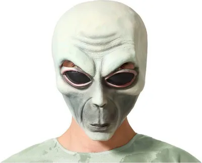 Produktbild von Atosa Halloween Late X-maske Weiß Weiß One Size