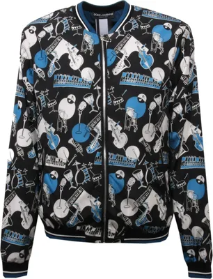 Produktbild von C9426 DOLCE & GABBANA winddichte Bomberjacke Herren
