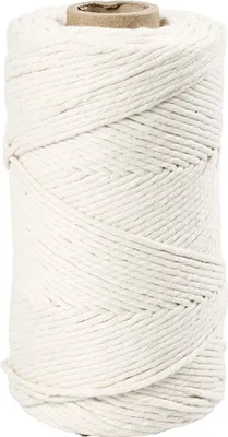Produktbild von Creativ Company 414760, Handnähen, Weiß, Baumwolle, 55 m, 4 mm, 330 g