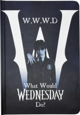Produktbild von Wednesday A5 Notizbuch WWWD