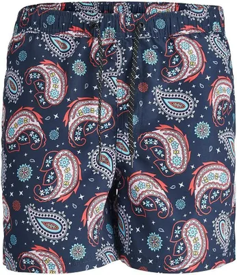 Produktbild von Jungen Badehose Jack & Jones PAISLEY 12234512 Marineblau - L