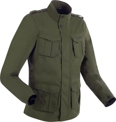 Productafbeelding van Bering Norris Evo waterdichte motorfietstextiljas, khaki, maat XL