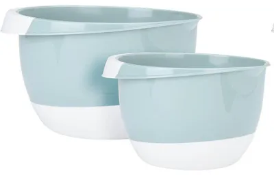 Produktbild von Ruhrschusseln - Kunststoff - mint - 2 x Stuck - 2L und 3.5L - Ruhrschussel